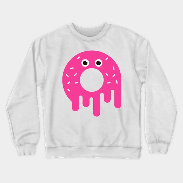 PINK DO NUT DESIGN Crewneck Sweatshirt by Artistic_st